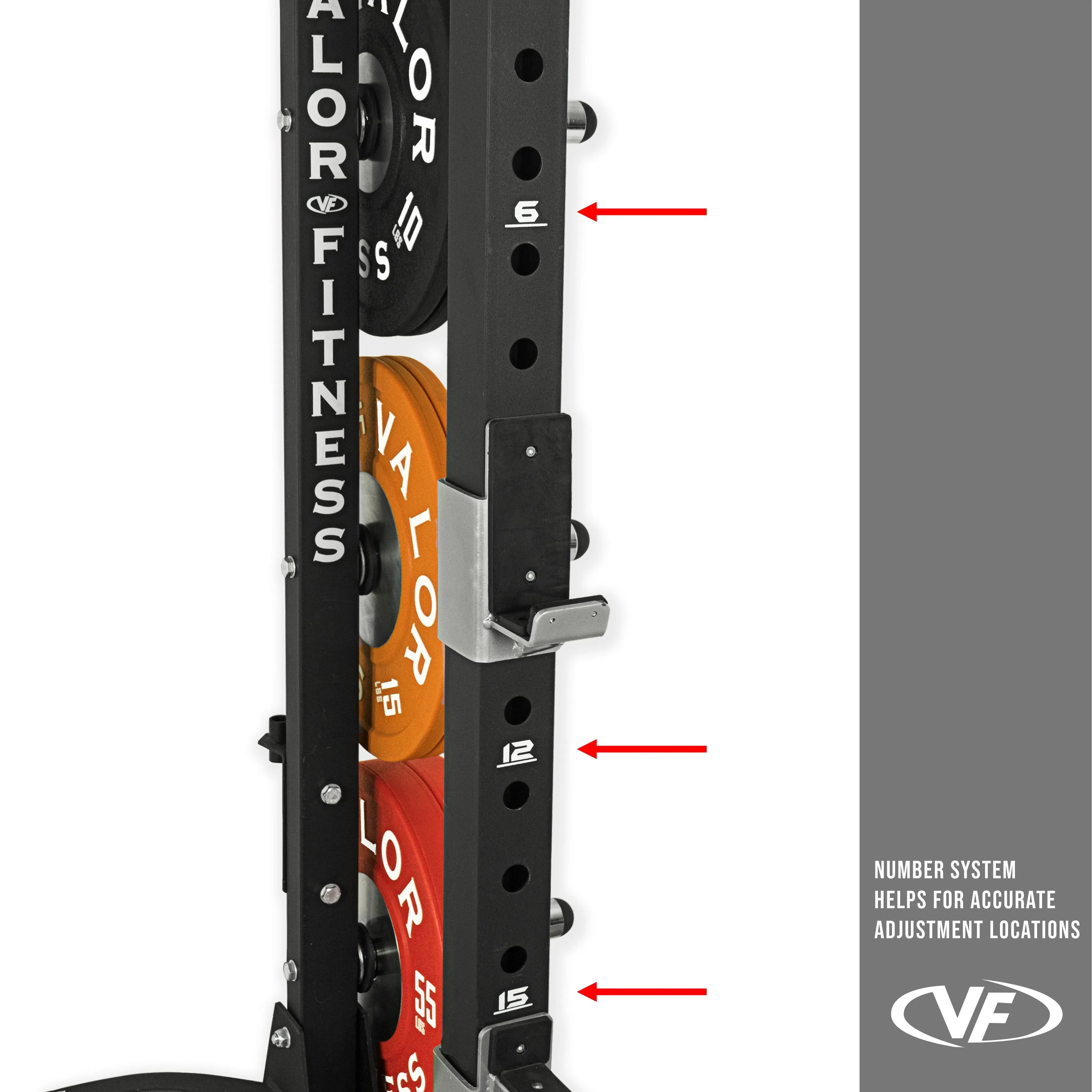 3x3 Half Rack w/ Multi Grip Pullup Bar and Plate Storage