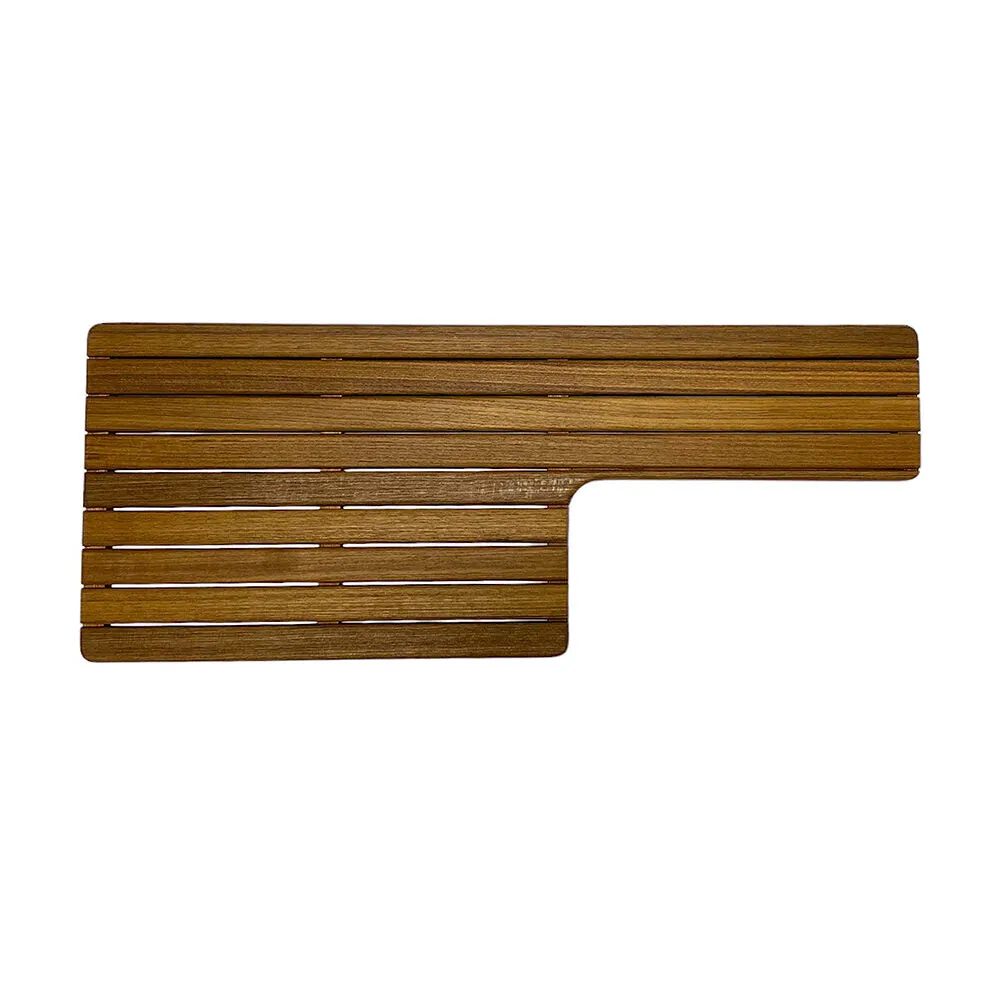 Airstream Teak Shower Bench for Flying Cloud Trailers