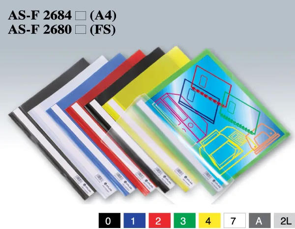 Atlas A4 size Flat File with clip