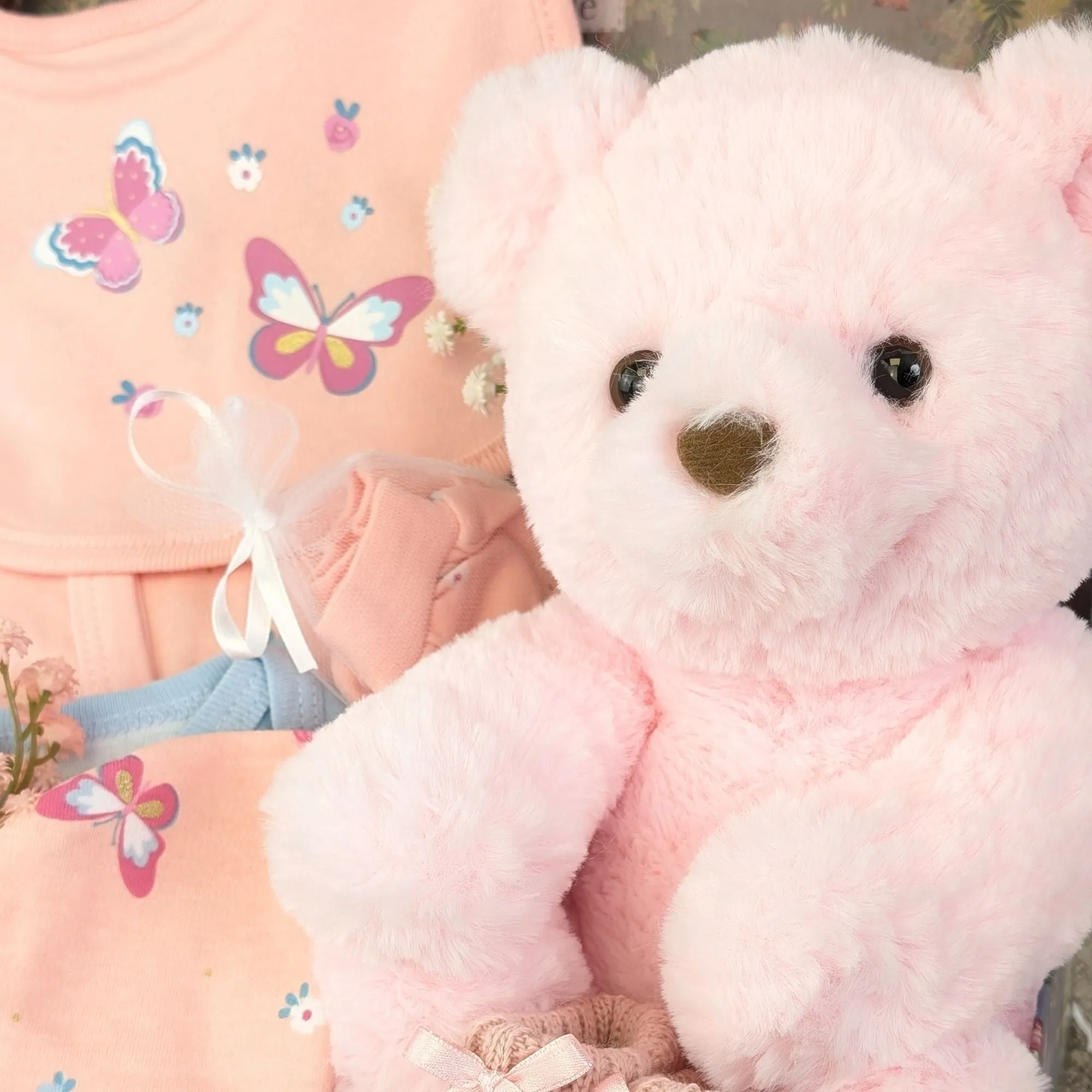 Baby Girl Gifts Hamper Precious Little Butterfly & Bear