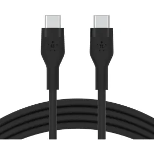 Belkin Usb-C To Usb-C 2.0, Silicone, 1M, Black