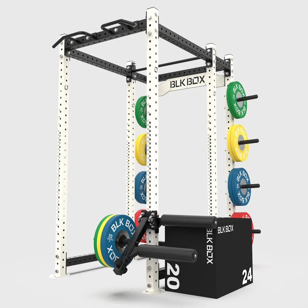 BLK BOX Leg Curl/Extension Rack Attachment