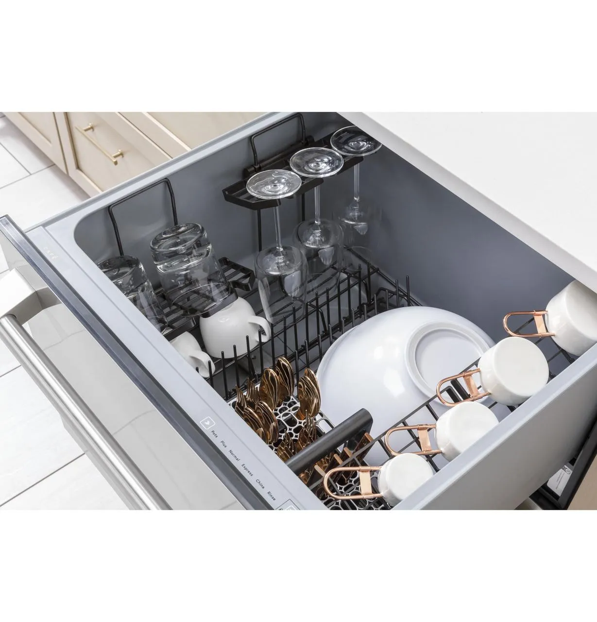 Cafe CDD420P3TD1 Caf(eback)™ Dishwasher Double Drawer