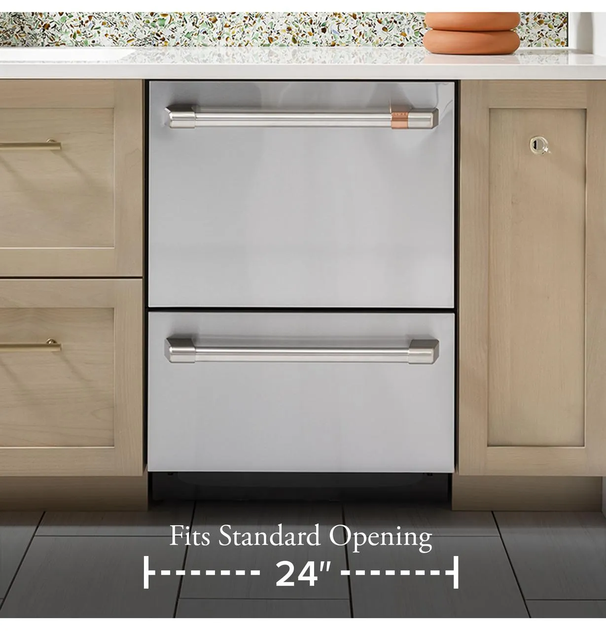 Cafe CDD420P3TD1 Caf(eback)™ Dishwasher Double Drawer