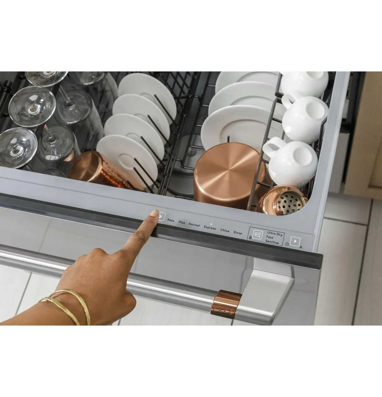 Cafe CDD420P3TD1 Caf(eback)™ Dishwasher Double Drawer