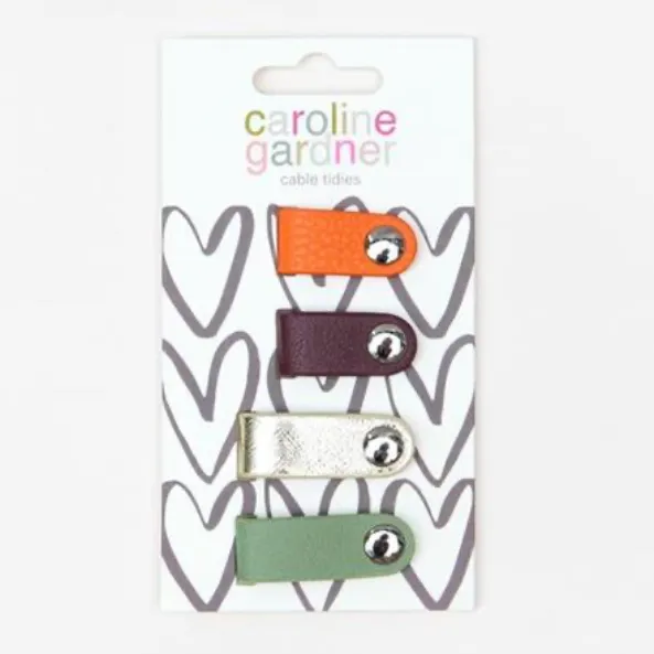 Caroline Gardner Set of 4 Cable Tidies