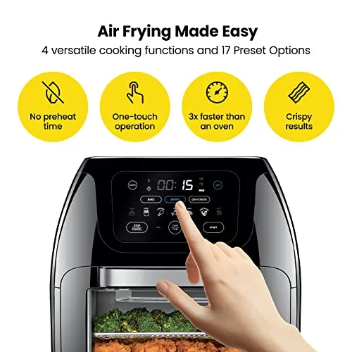 CHEFMAN Multifunctional Digital Air Fryer  Rotisserie (New)