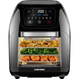 CHEFMAN Multifunctional Digital Air Fryer  Rotisserie (New)