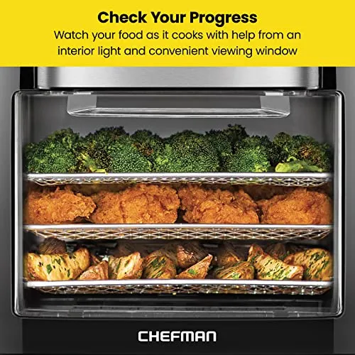 CHEFMAN Multifunctional Digital Air Fryer  Rotisserie (New)