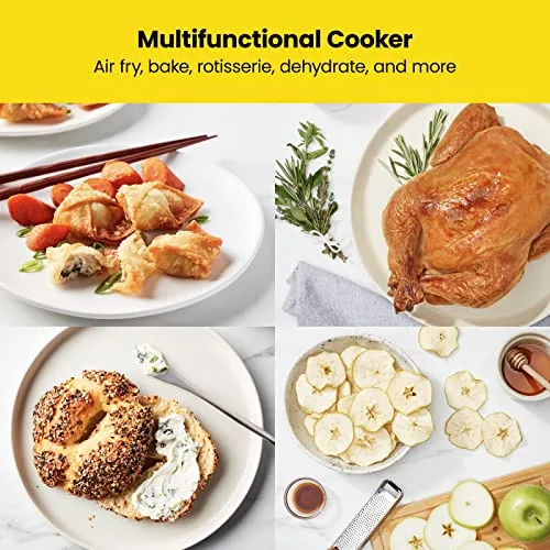 CHEFMAN Multifunctional Digital Air Fryer  Rotisserie (New)