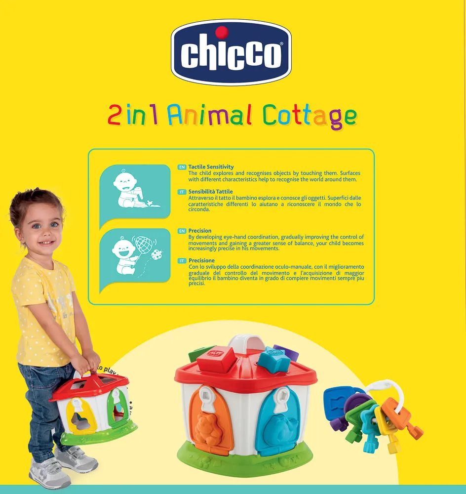 Chicco 2 in 1 Animal Cottage