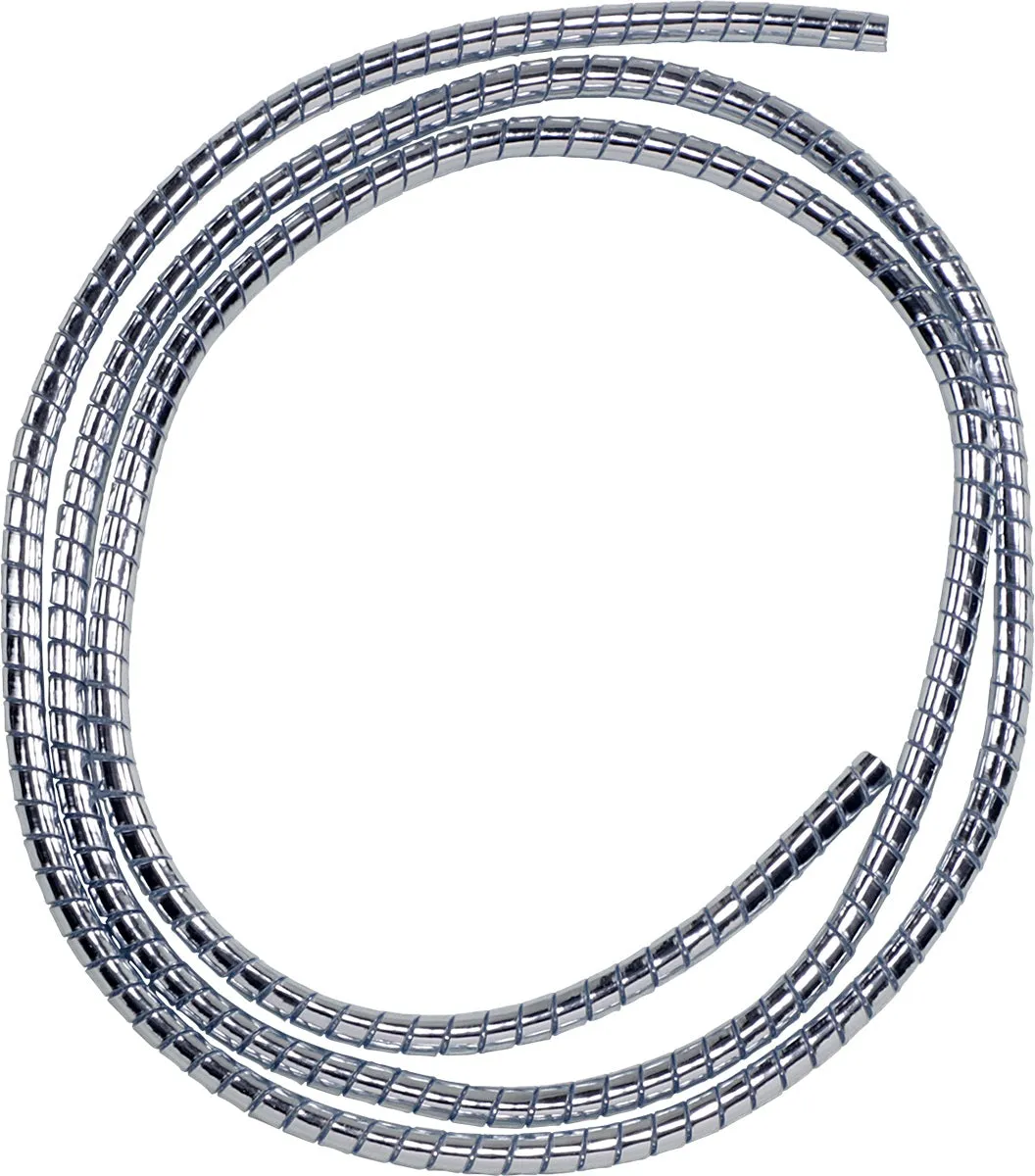 Chrome Spiral Cable Wrap Wire Tidy 6mm Motorcycle/Trike - Drag Specialties DS223000