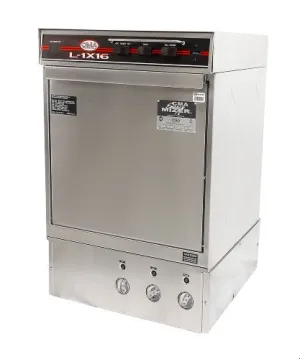 CMA L-1X16 Dishwasher, Undercounter, Low Temp, Chemical Sanitizing with Heater, 30 racks / hr