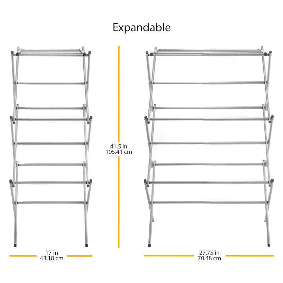 Collapsible - Extendable Laundry Drying Rack