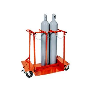 Cylinder Truck - 1500 lbs Capacity, Easy Movement, Double Welded Construction