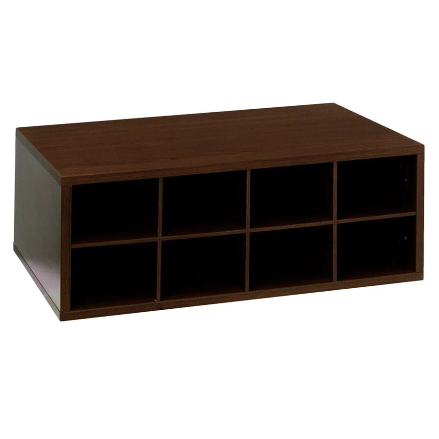 Double Hang O-Box Cubby Unit - Chocolate Pear