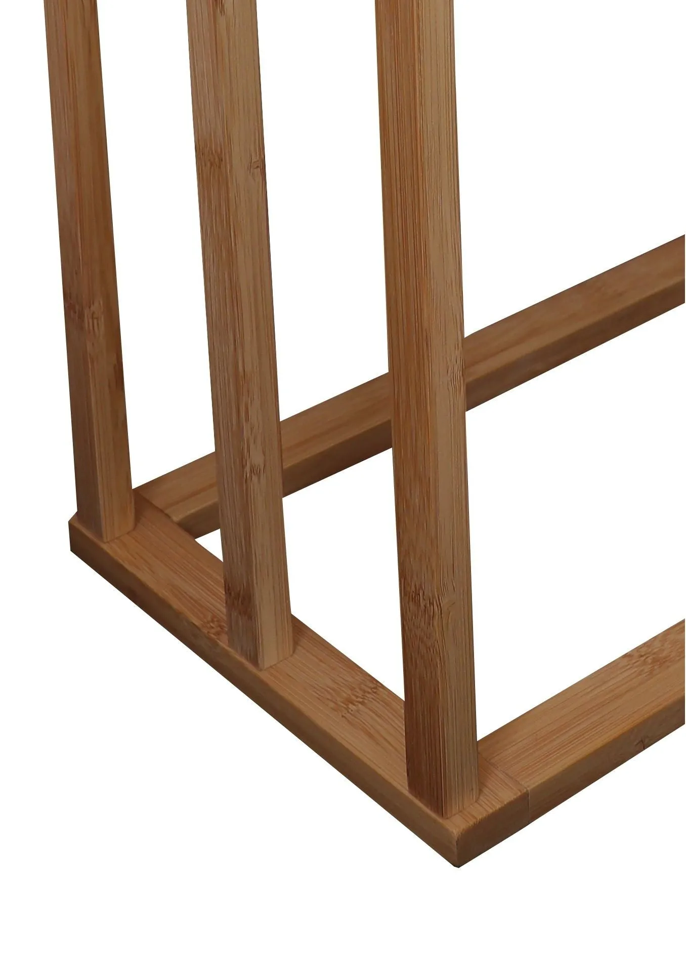 Eco-Friendly 3-Tier Bamboo Towel Rack Holder for Bath & Bedroom