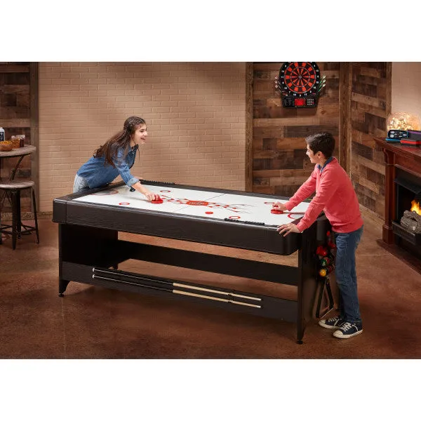 Fat Cat Original 3-in-1 Grey 7' Pockey™ Multi-Game Table