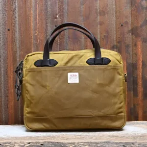 Filson Tin Cloth Compact Briefcase Dark Tan