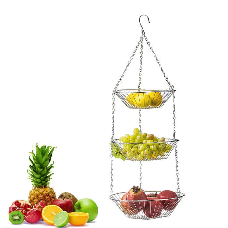 Foldable Basket for Fruits & Vegetables