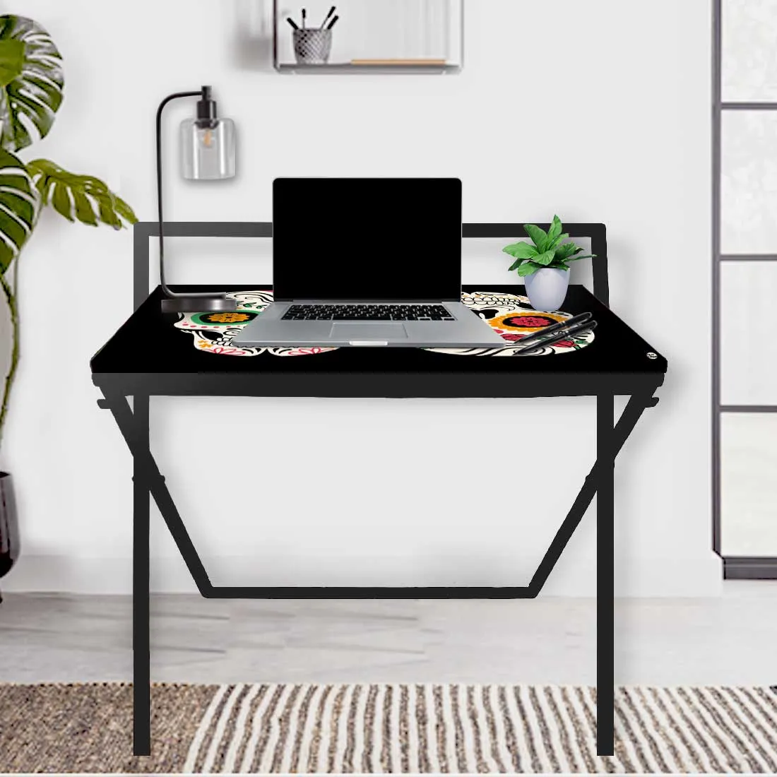 Folding Study Table for Laptop Work Desk - Quirky Designs