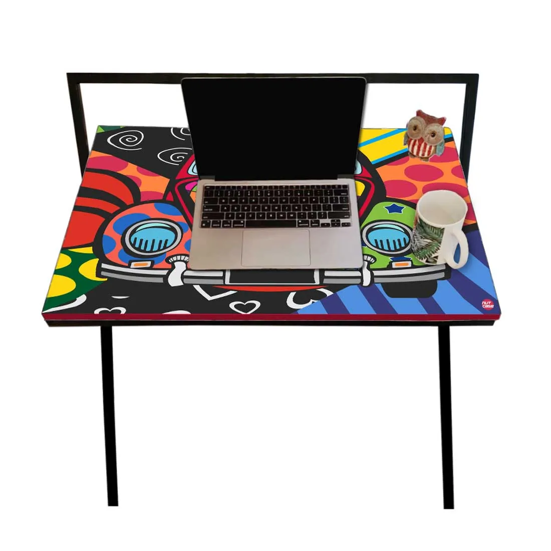 Folding Study Table for Laptop Work Desk - Quirky Designs