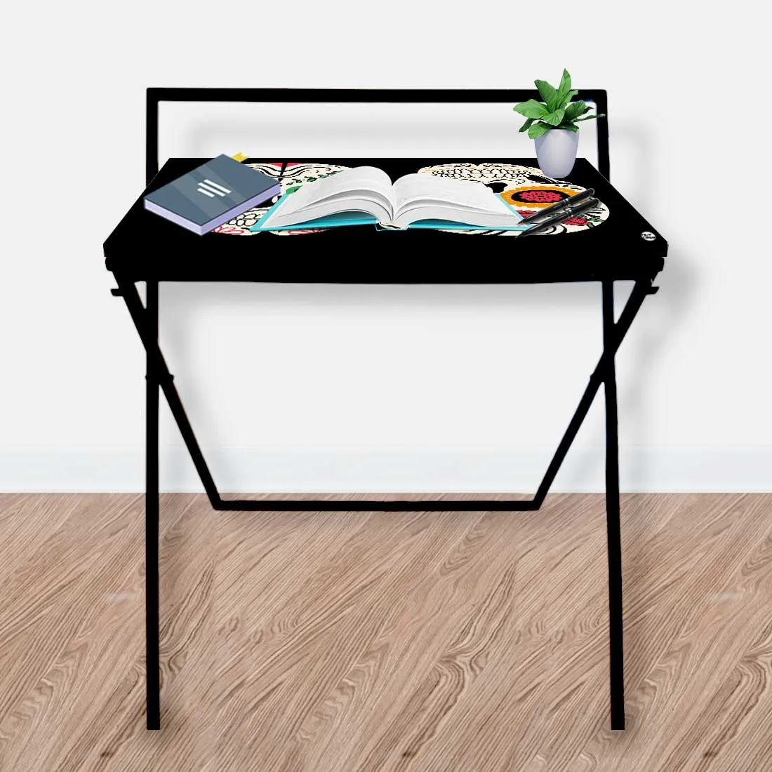 Folding Study Table for Laptop Work Desk - Quirky Designs