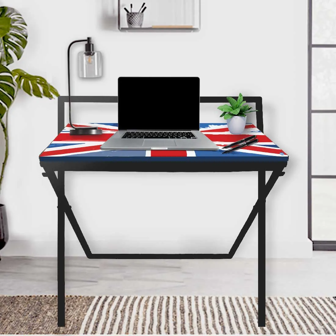 Folding Study Table for Laptop Work Desk - Quirky Designs