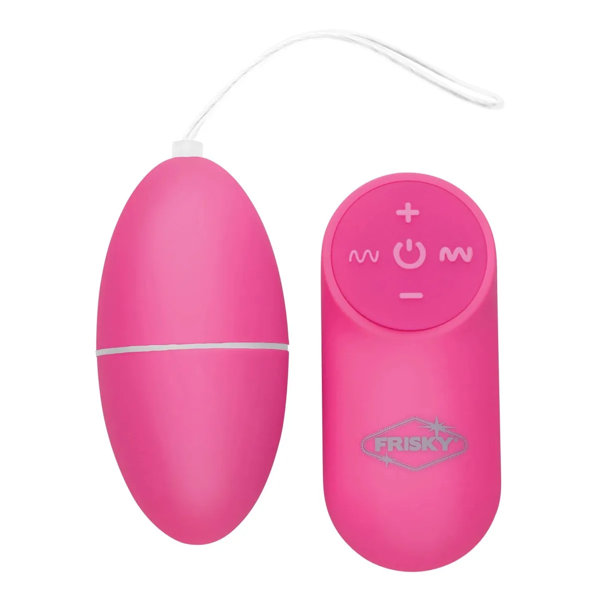 Frisky Scrambler 28X Remote Control Vibrating Egg Pink