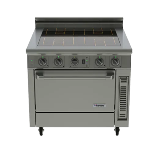 Garland GME36-I14C Master Induction Range with Four 3.5 kW Hobs