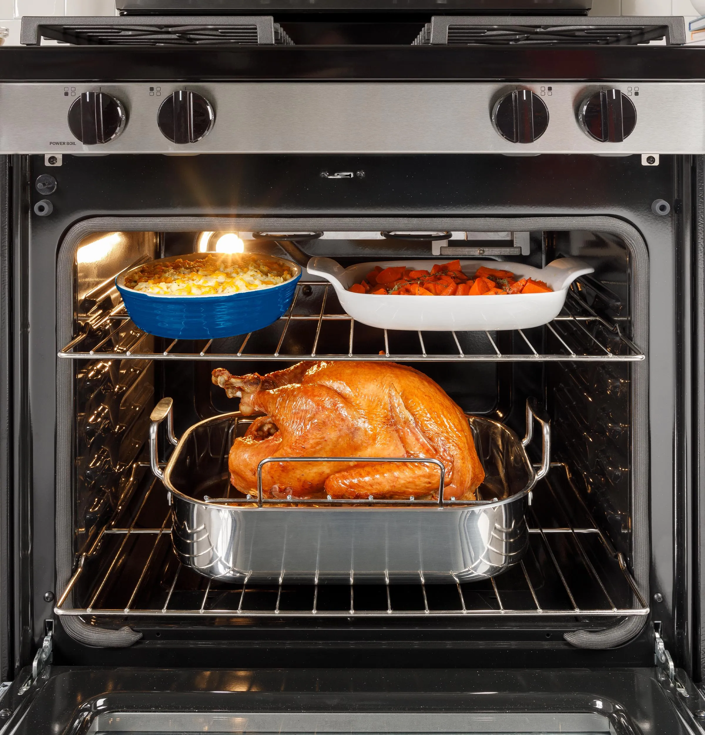 GGF400PVSS GE® 30" Free-Standing Gas Range