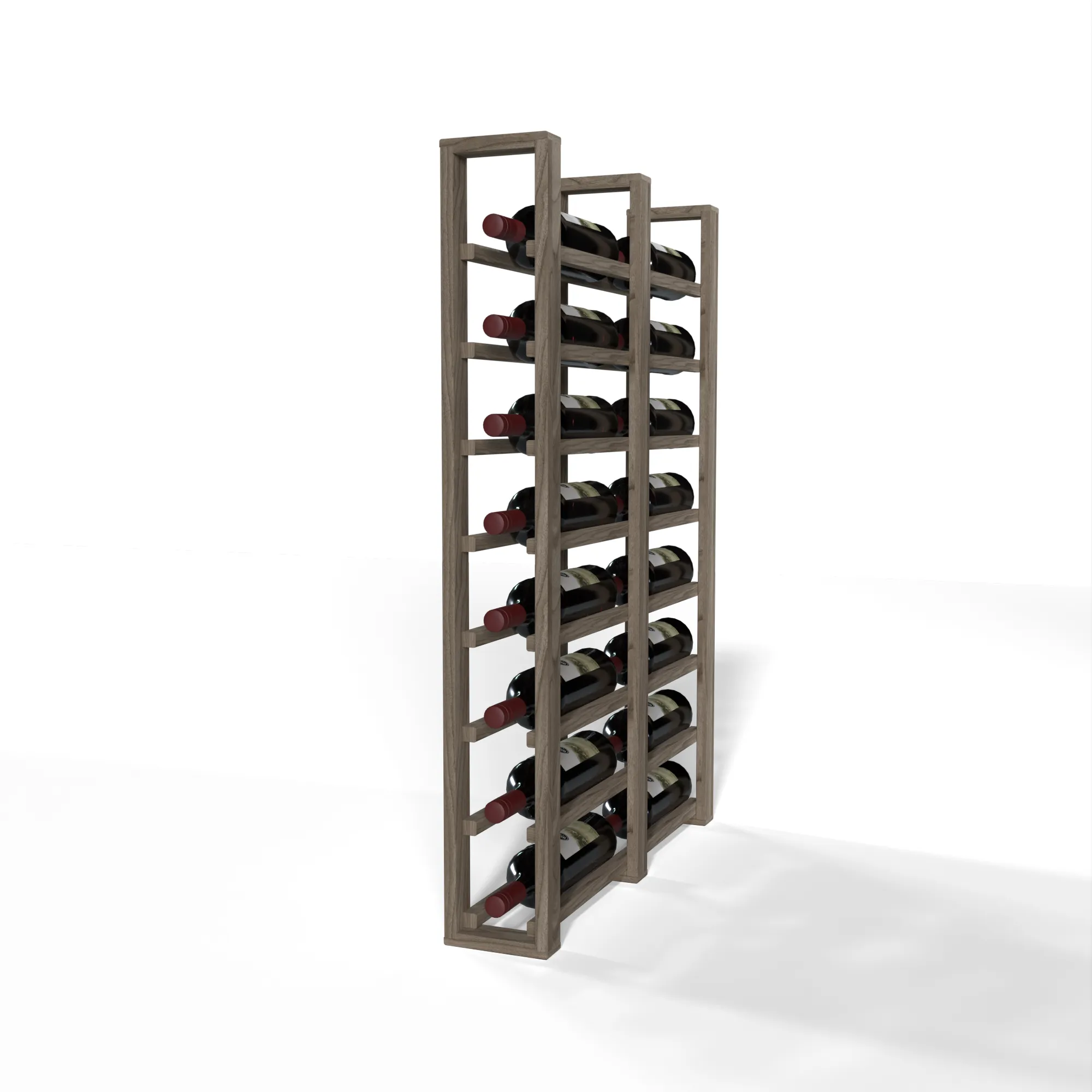 GrandCellar™ - 1 Column Full-Depth Double Deep Wine Rack - 36"