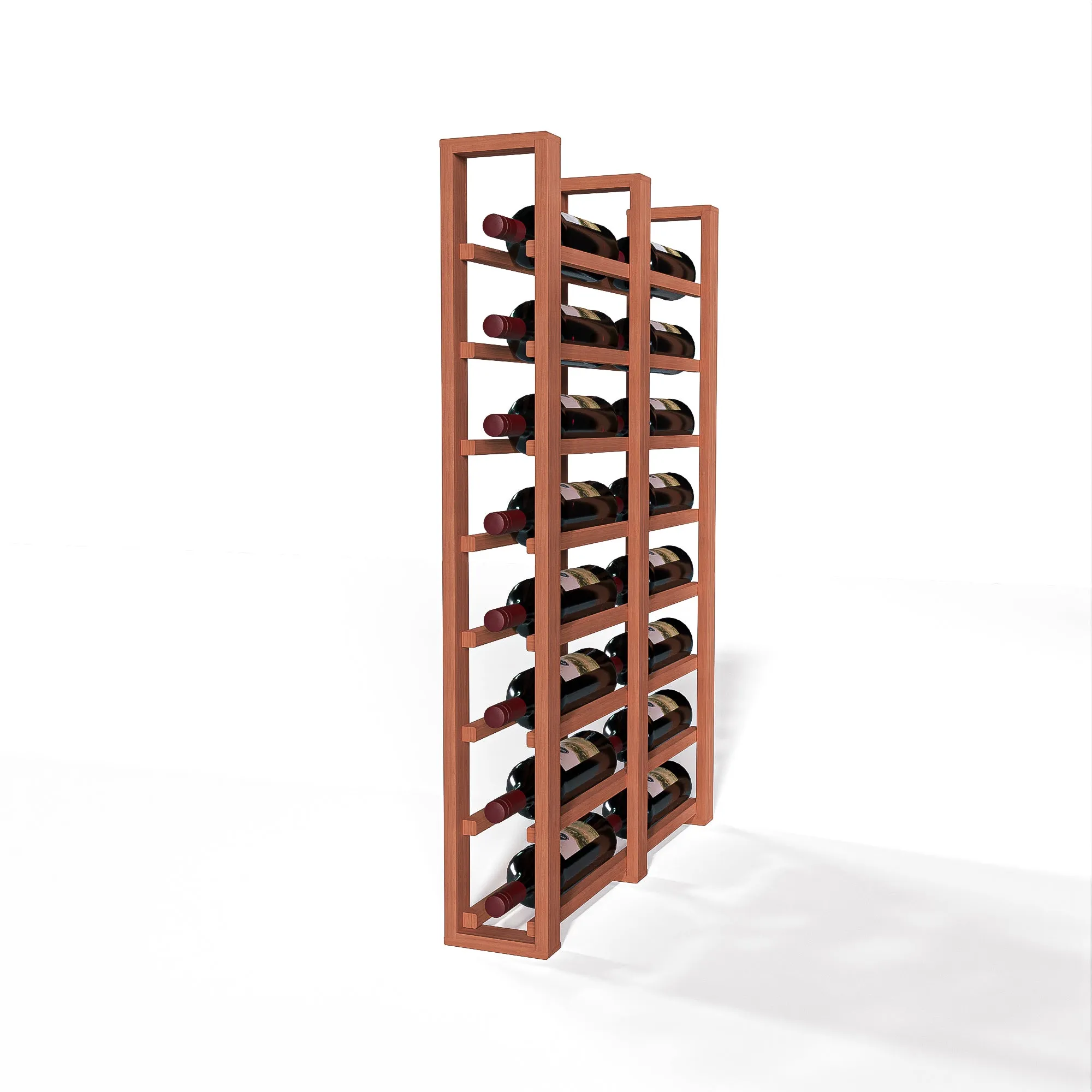 GrandCellar™ - 1 Column Full-Depth Double Deep Wine Rack - 36"