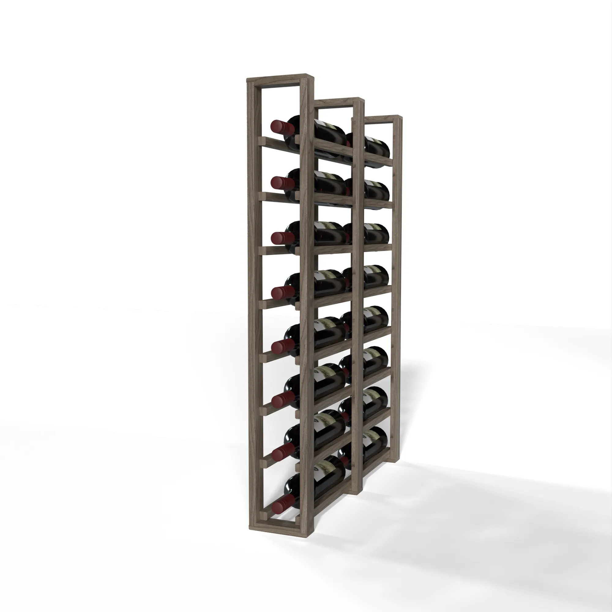 GrandCellar™ - 1 Column Full-Depth Double Deep Wine Rack - 36"