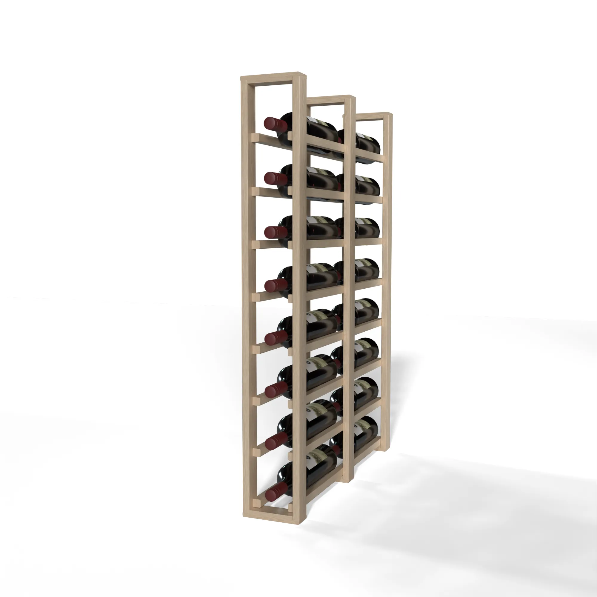 GrandCellar™ - 1 Column Full-Depth Double Deep Wine Rack - 36"