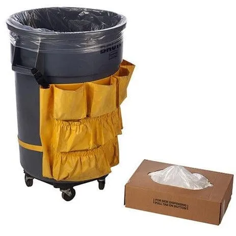 HDPE Trash Bags & Can Liners 40 x 48 x 14 MIC 250/CTN