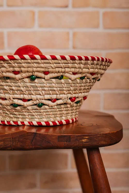 Kraftribe Beads Fruit Basket