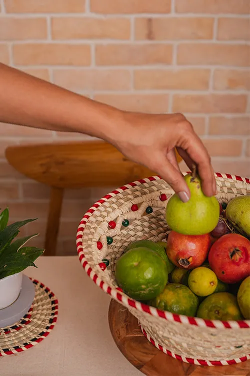 Kraftribe Beads Fruit Basket