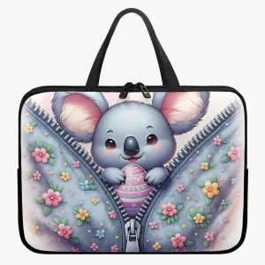 Laptop Sleeve with Handles - Easter - Koala