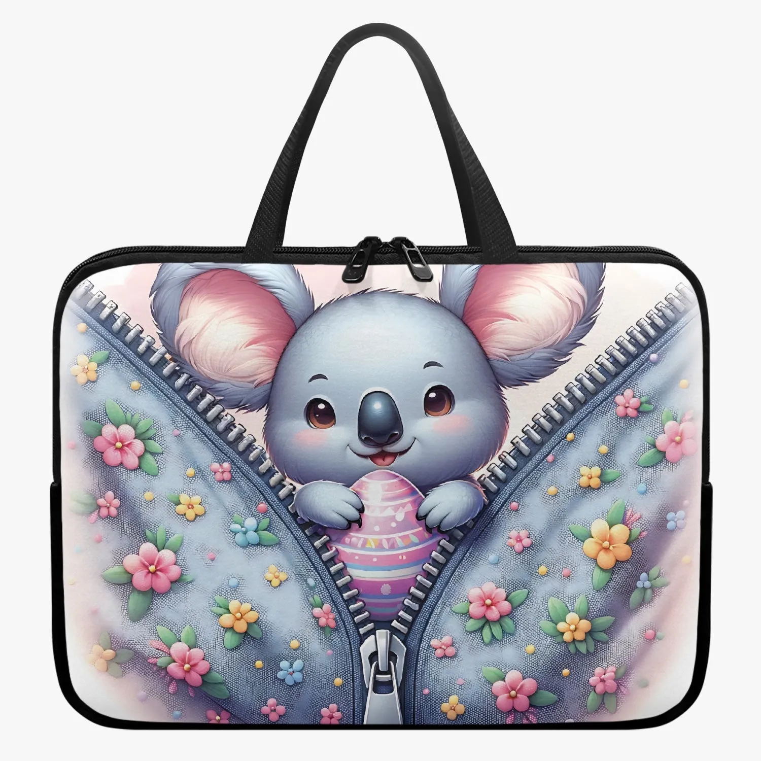 Laptop Sleeve with Handles - Easter - Koala