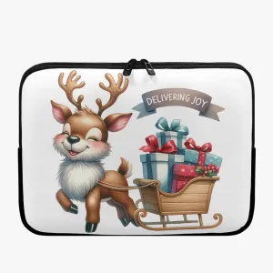 Laptop Sleeve - without handles - Christmas, Reindeer