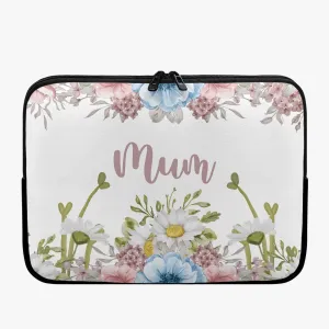 Laptop Sleeve - without handles - Floral - Mum