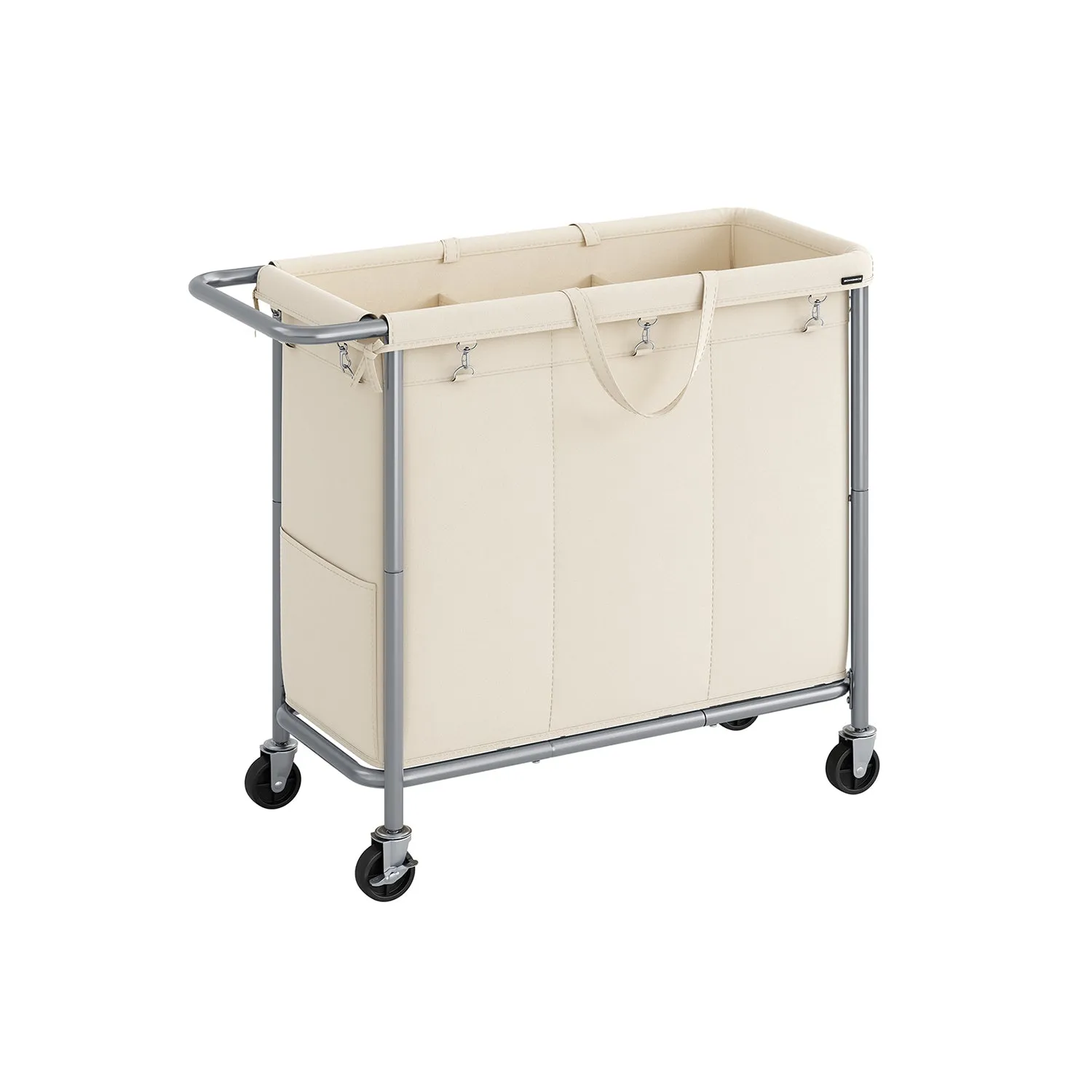 Laundry Basket with Wheels