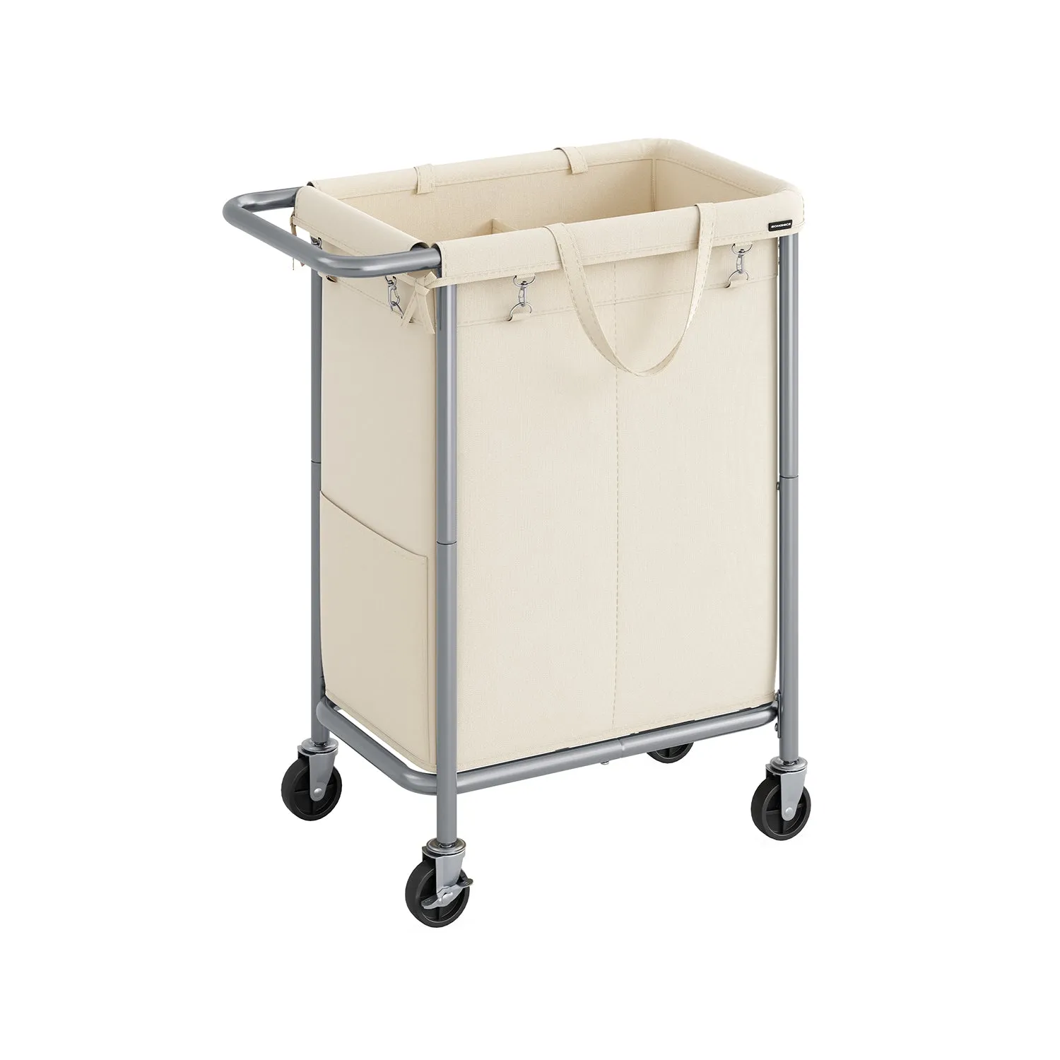 Laundry Basket with Wheels