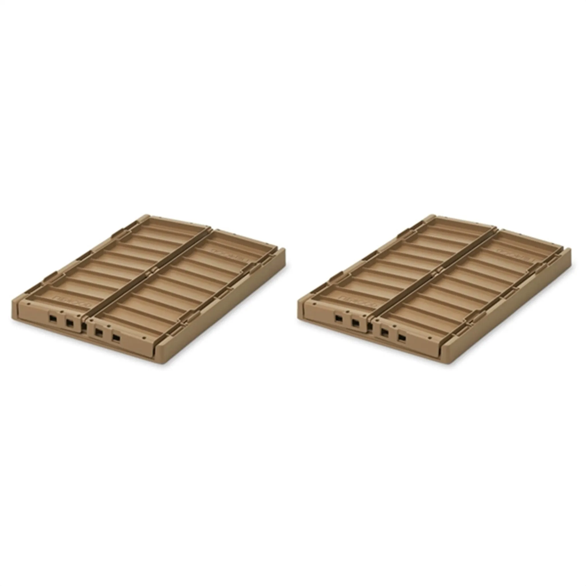 Liewood Weston Storage Box M Oat 2-Pack