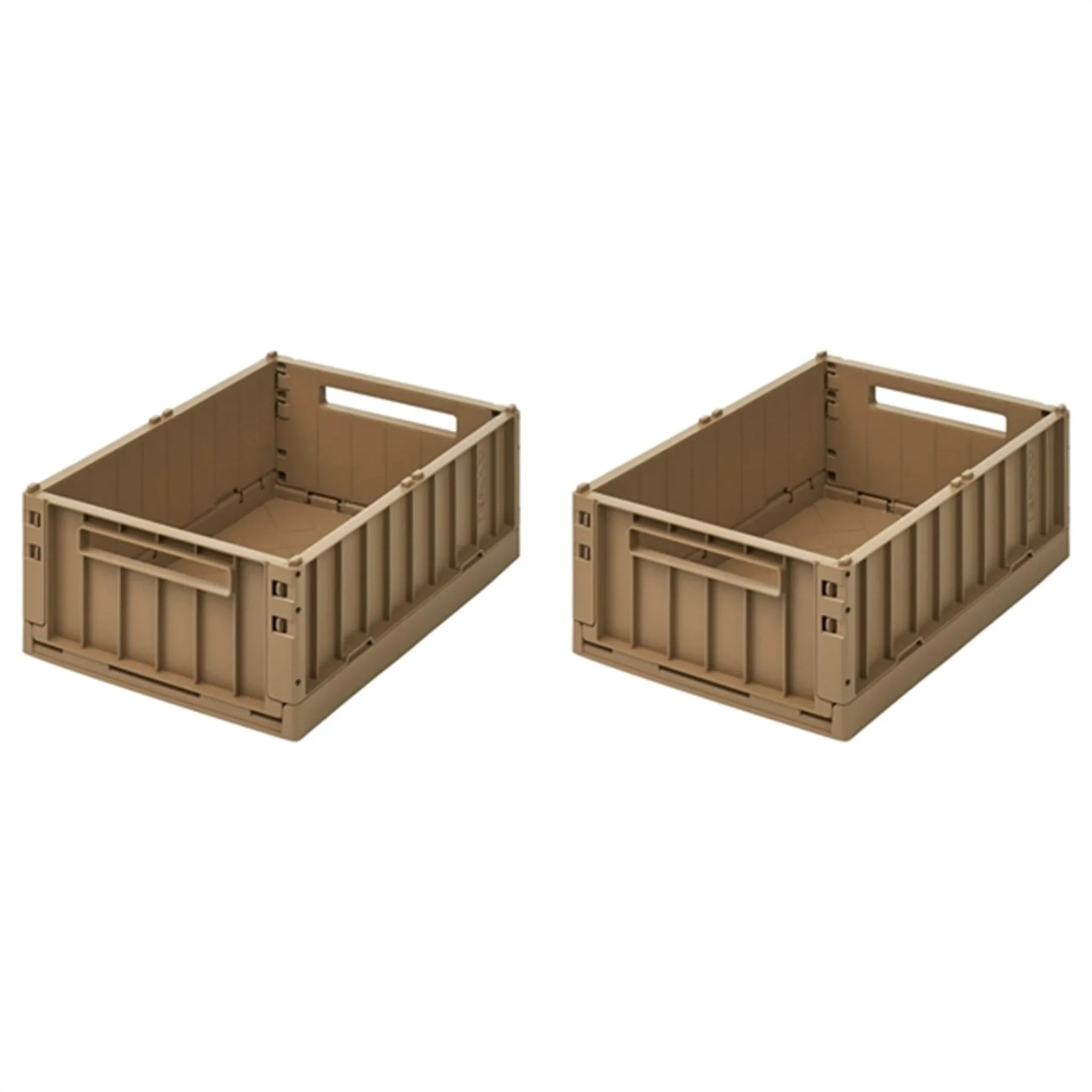 Liewood Weston Storage Box M Oat 2-Pack