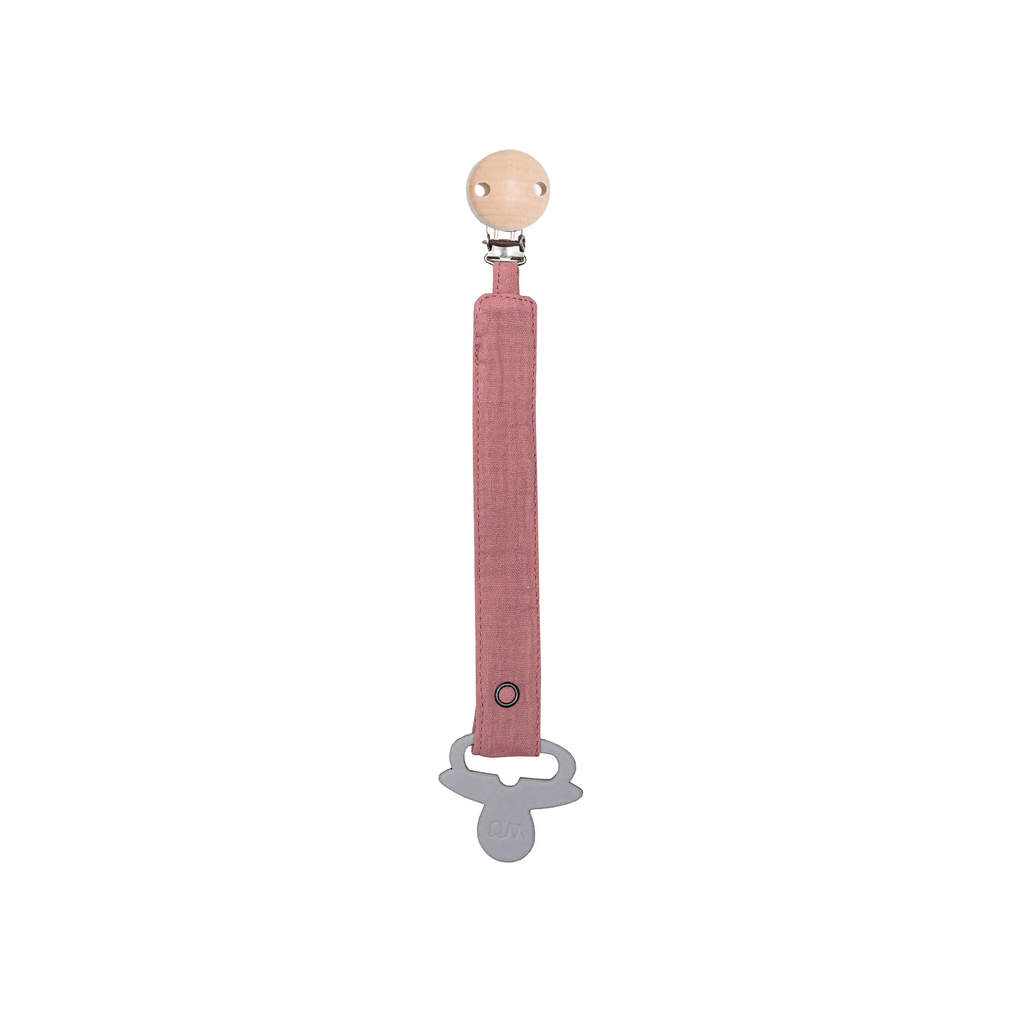 Muslin pacifier clips | BLUSH & ROSE