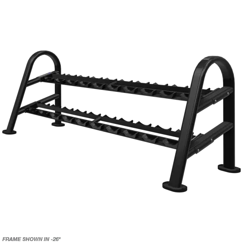 Nautilus Instinct® Dumbbell Rack 10-Pair/2 Tier