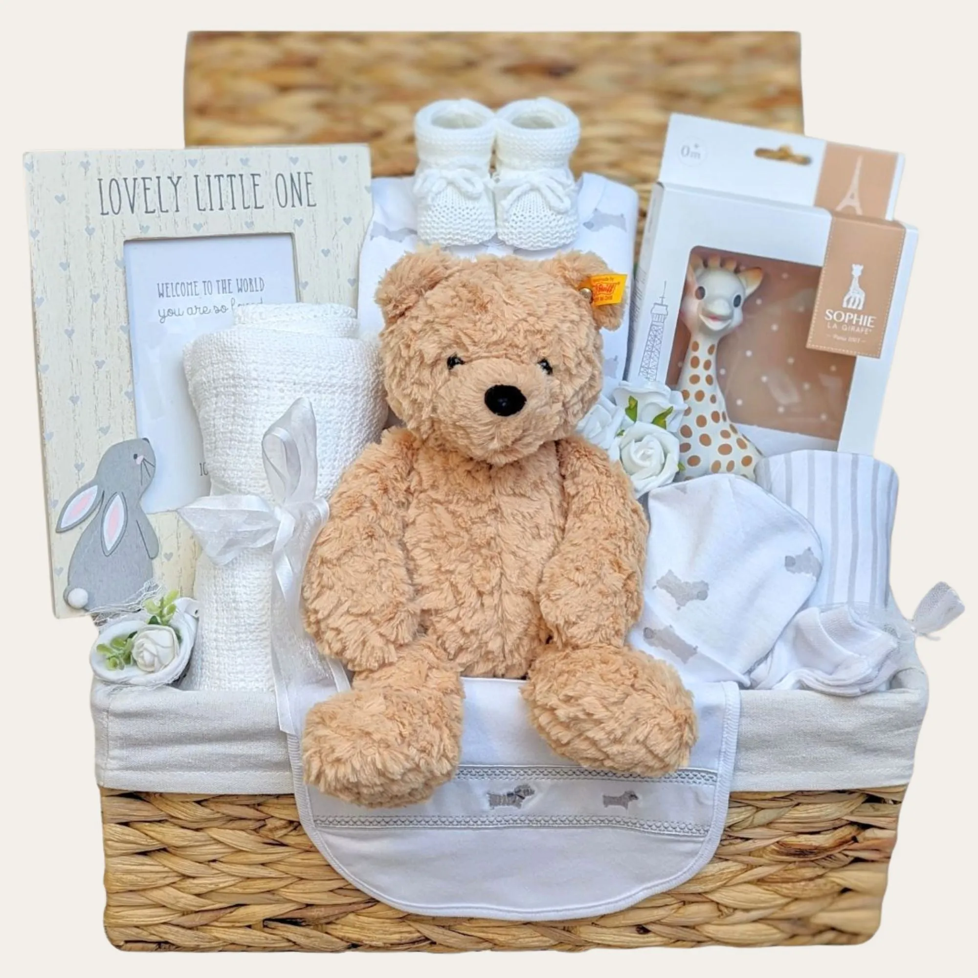 New Baby Gifts Basket Welcome Lovely Little One