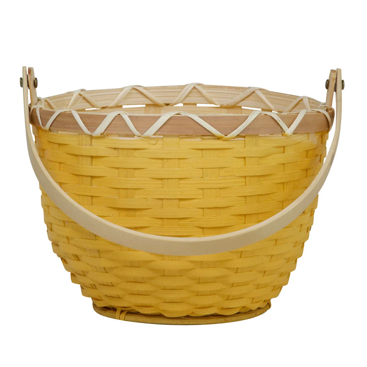 Olli Ella Small Blossom Basket - Mustard